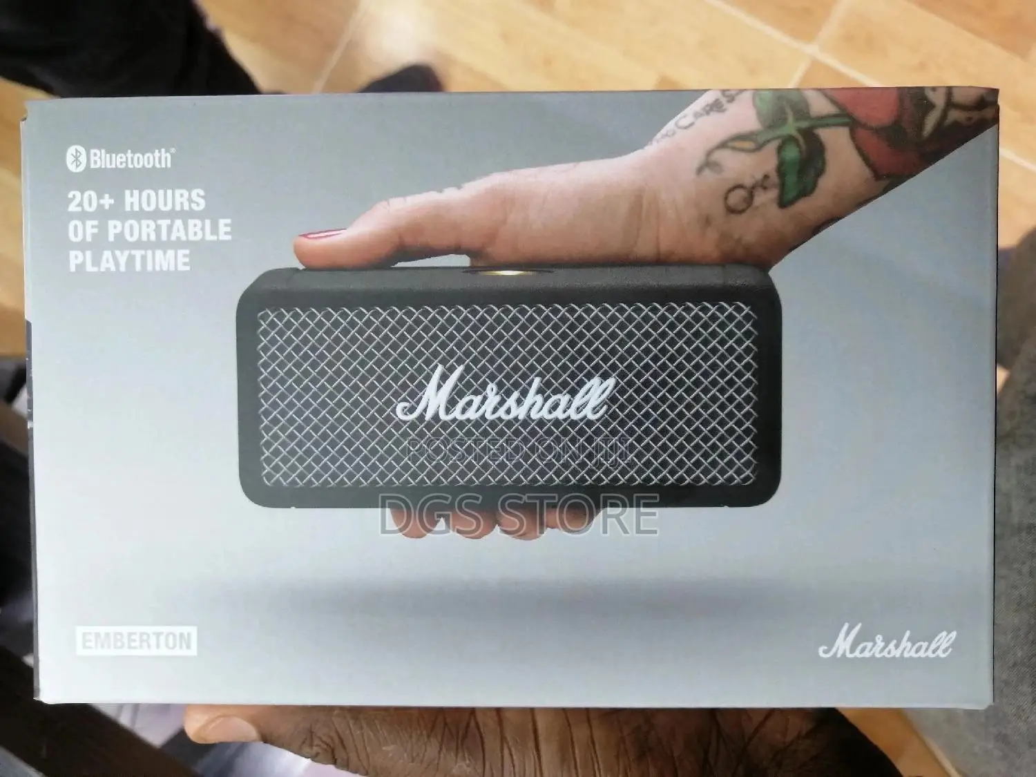 Marshall Emberton Portable Bluetooth Speaker