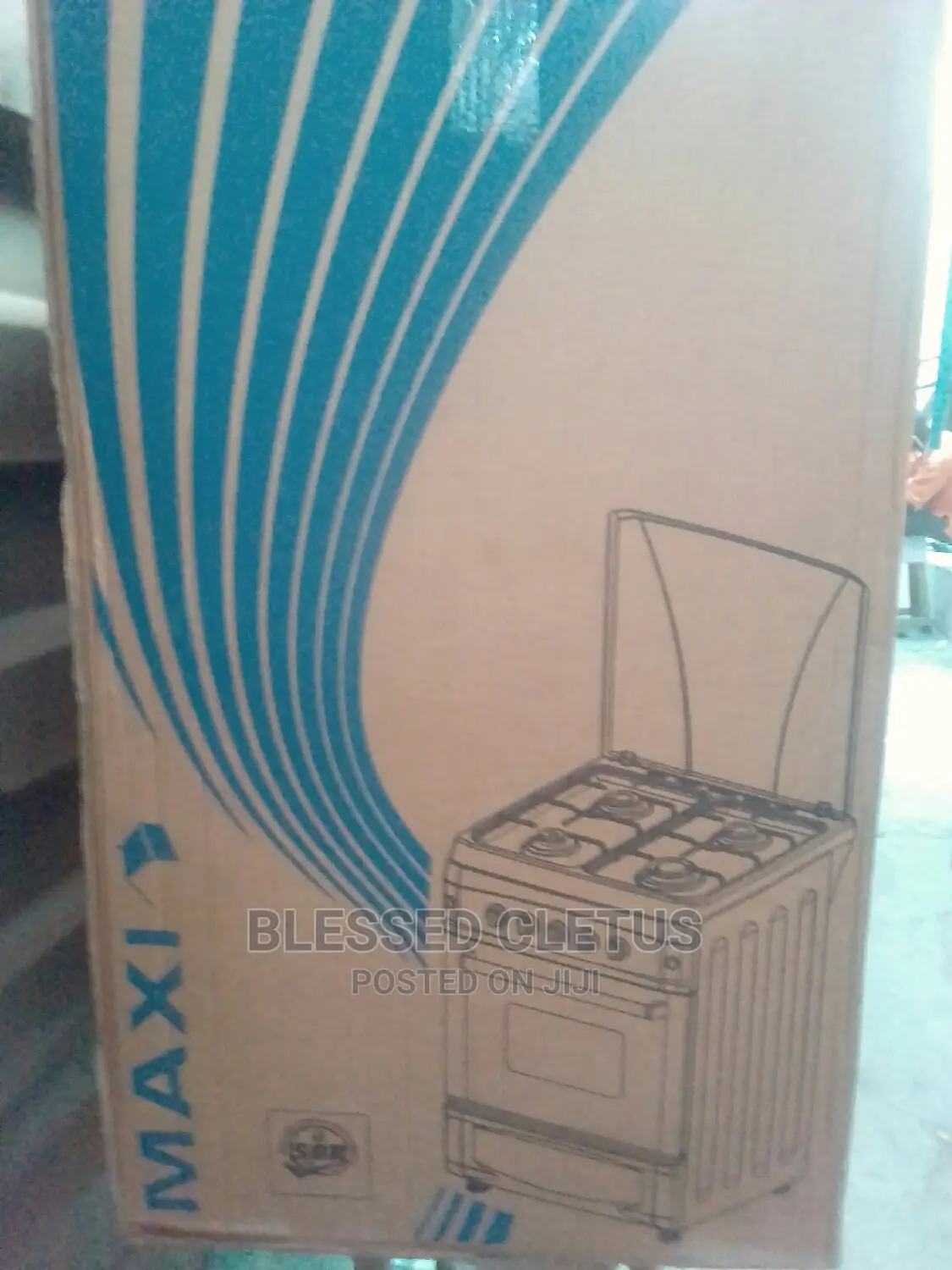 Maxi 505031 INOX 3 GAS 1 ELECTRIC