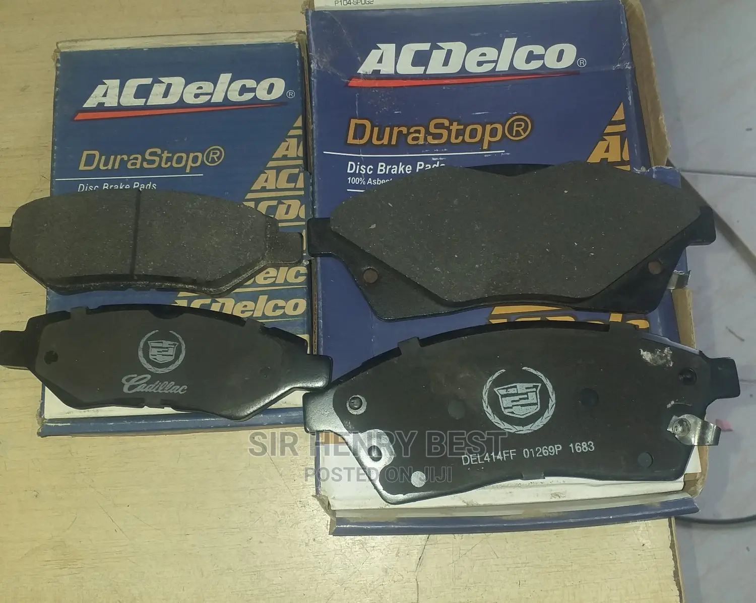 AC Delco Brake Pads for Cadillac SRX 2016 ,Front and Rear
