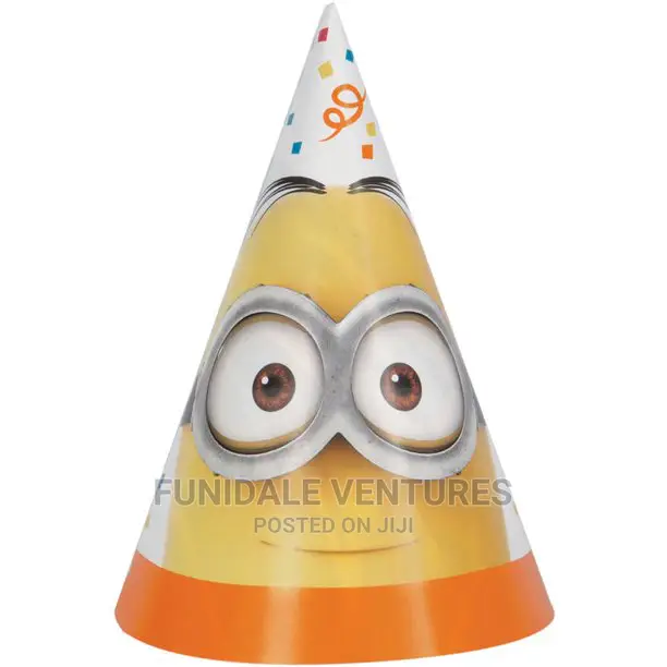 Kids Character Cone Party Hat