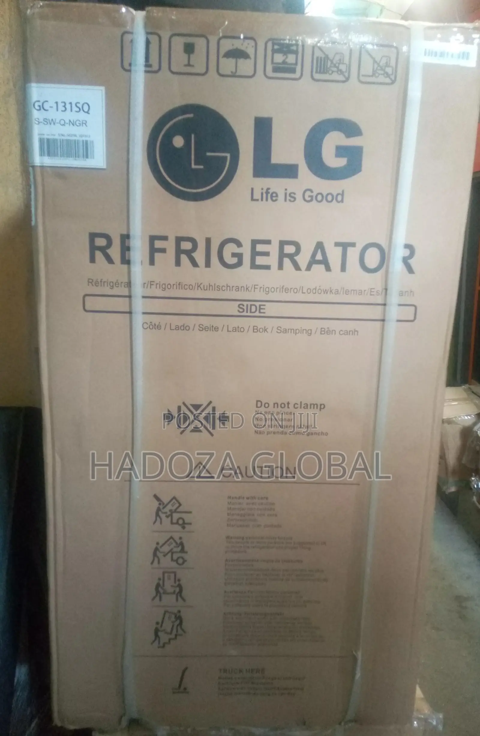 LG Refrigerator LG Single Door GC-131S- Silver