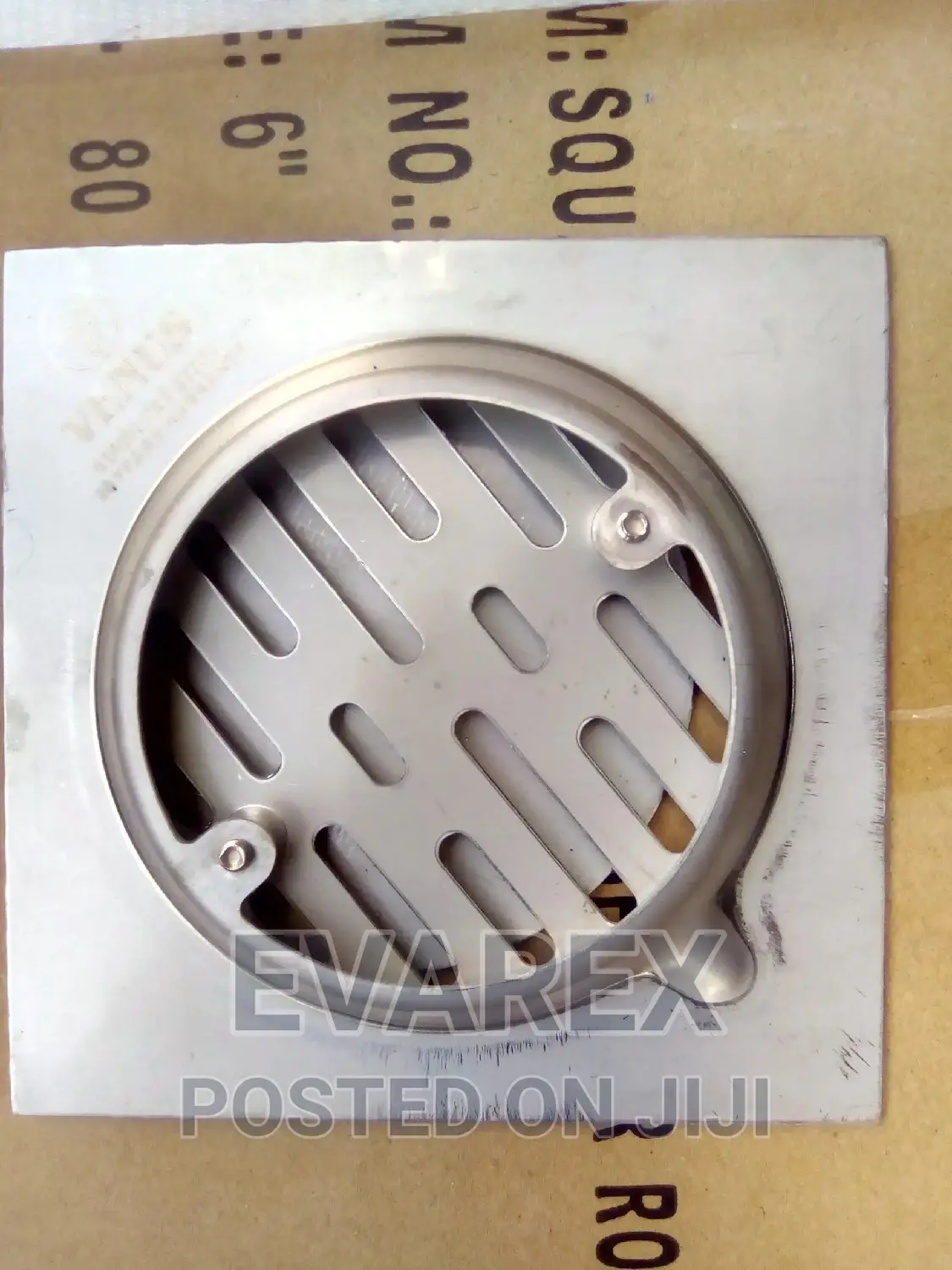 Compound Floor Drain 4" Pure Stainless.