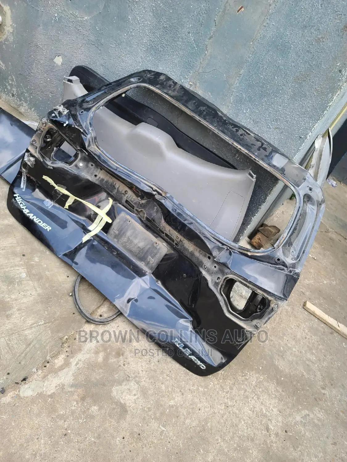 Complete Back Boot for Toyota Highlander 2015/2018