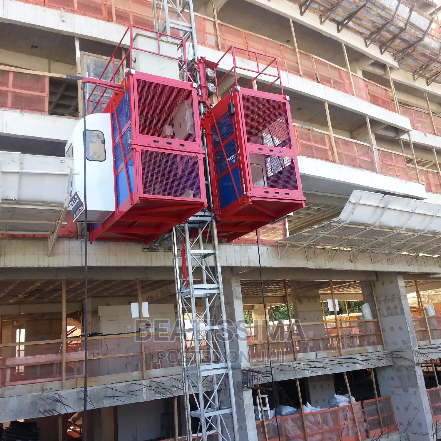 Construction Site Tower Hoist