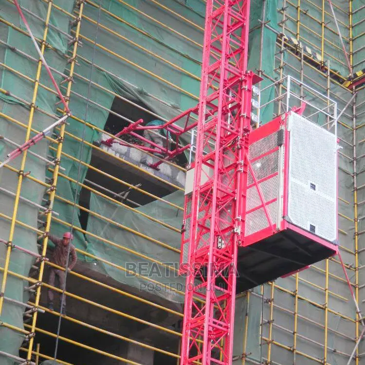 Construction Site Tower Hoist