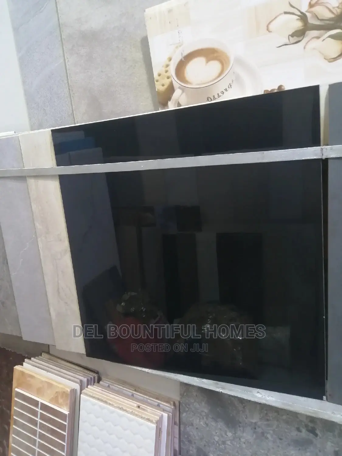 Spanish Polish (Black) Floor Tiles 60x60