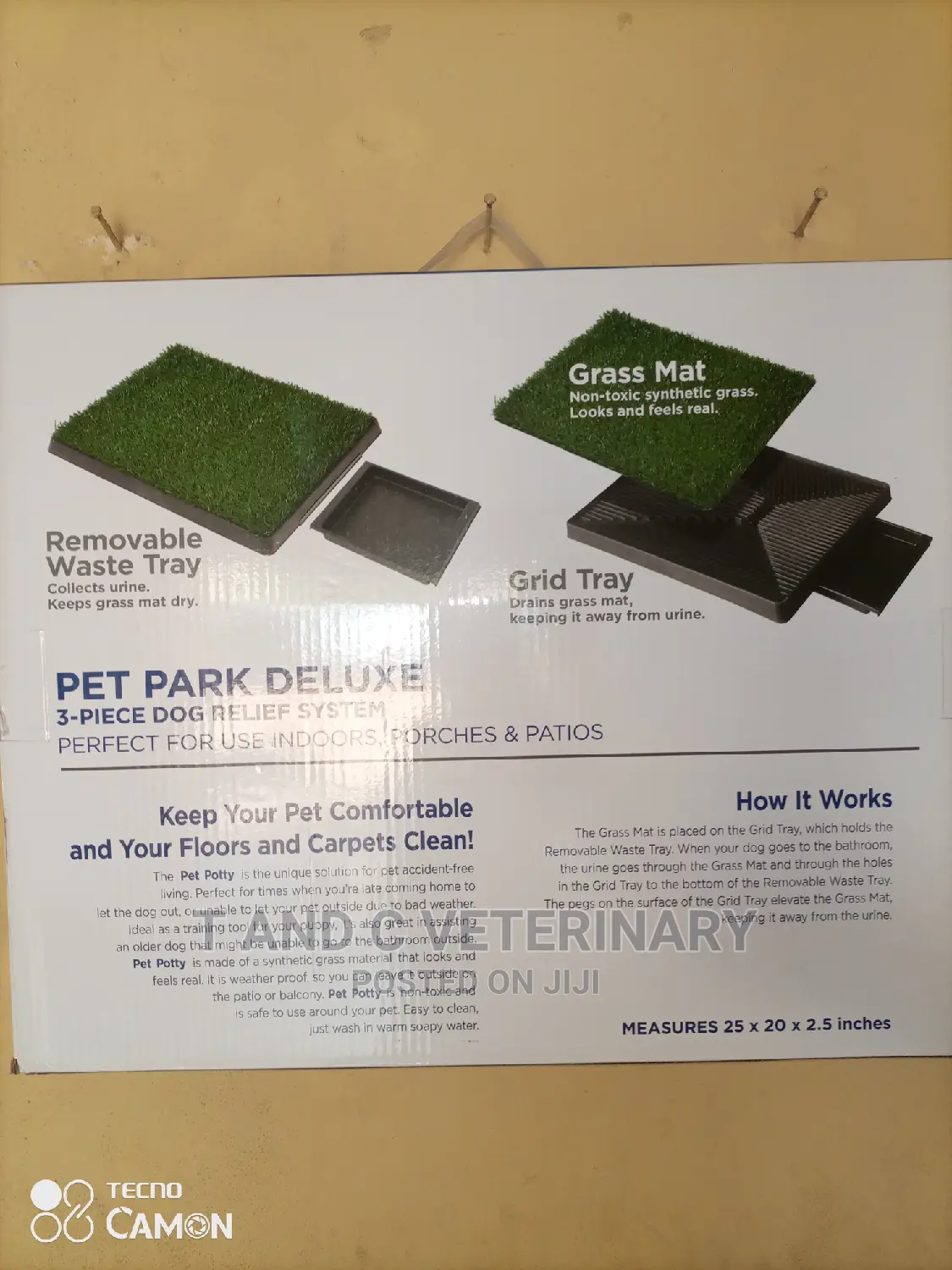 Pet Potty 3 Piece Dog Relief System