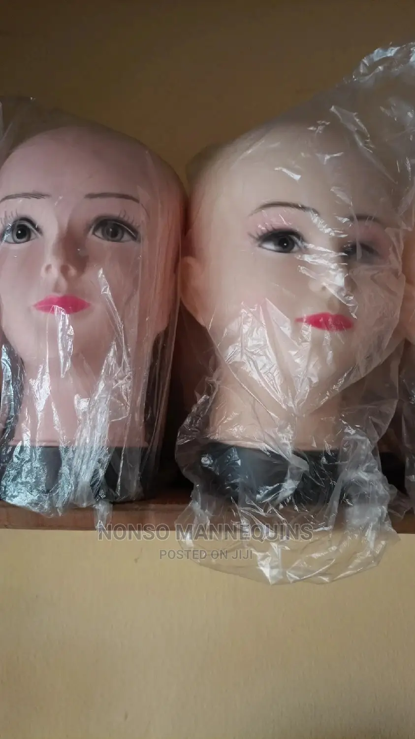 Bald Mannequin Heads for Wigs/Turbans