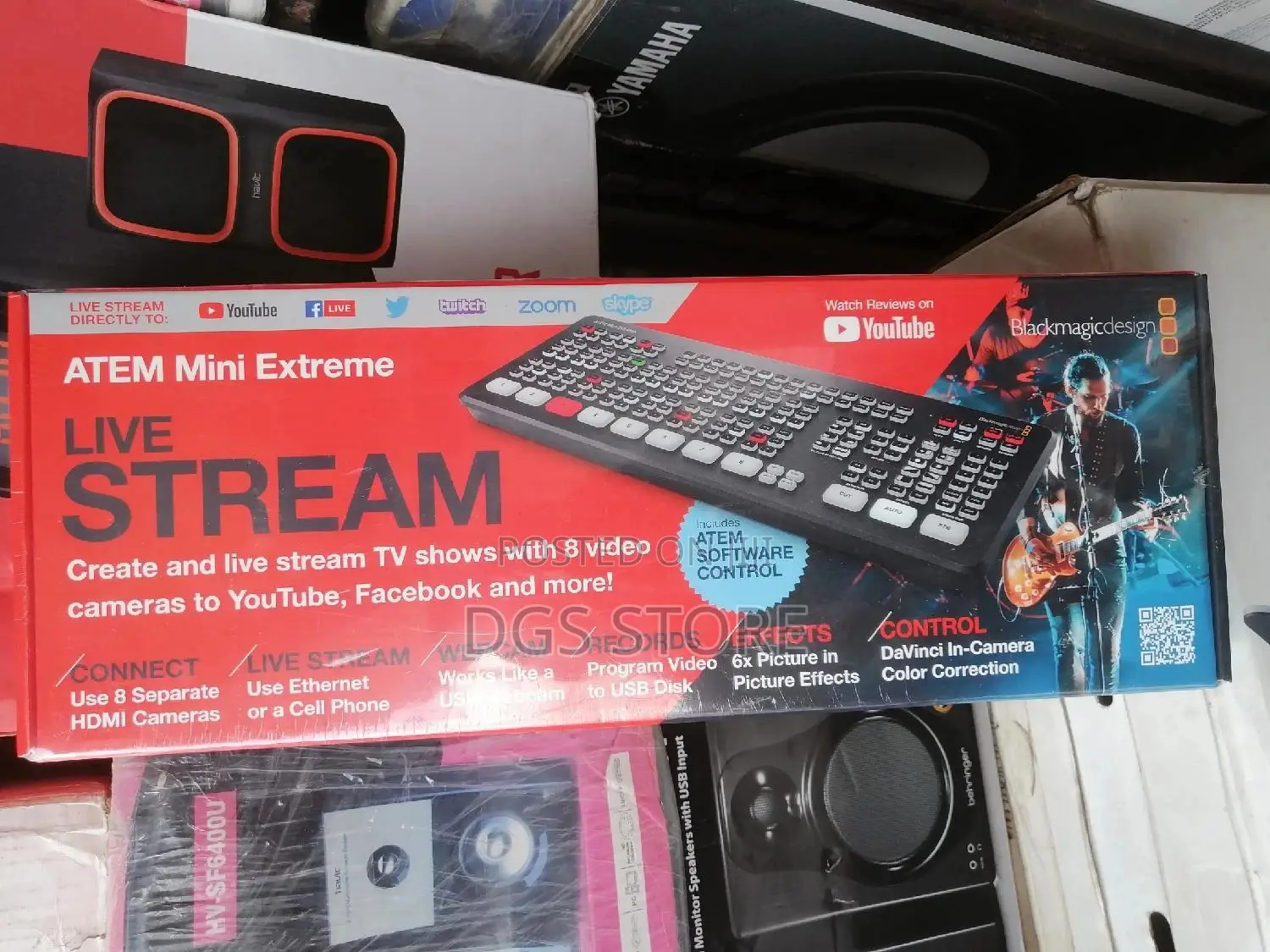 Atem Mini Extreme Live Stream