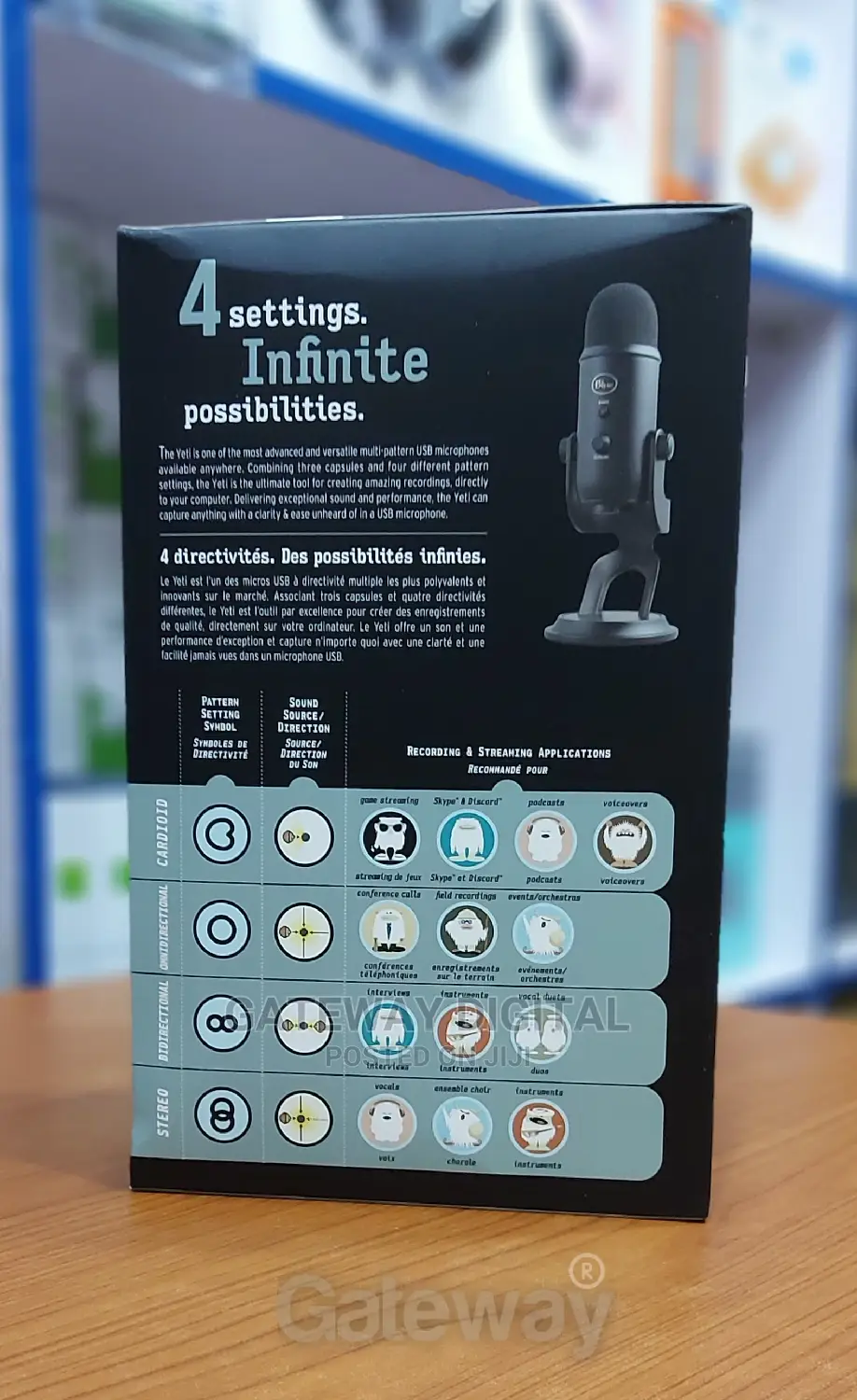 Blue Blackout Yeti