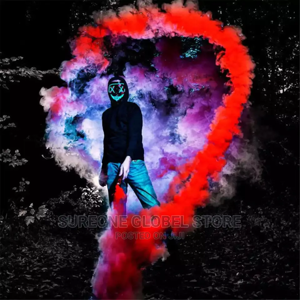 Smoke Cake Colorful Spray Smoke Effect Round Bomb Part