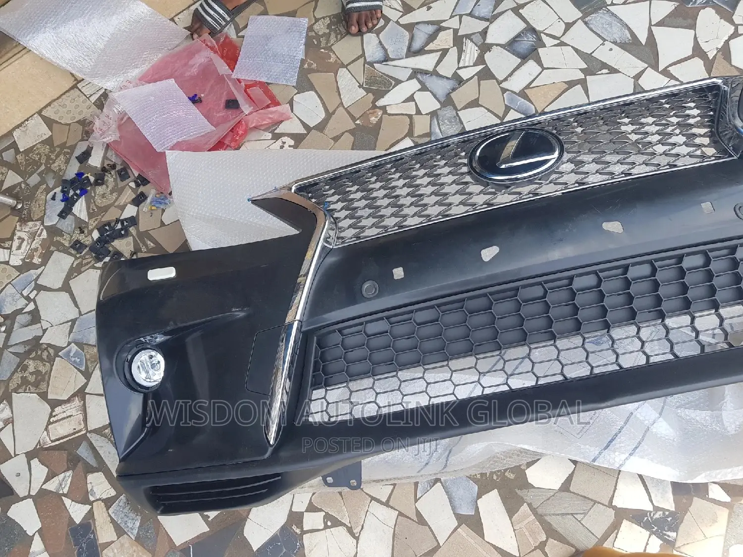 Complete Front Bumper for Lexus Rx350 2015 Sports Edition