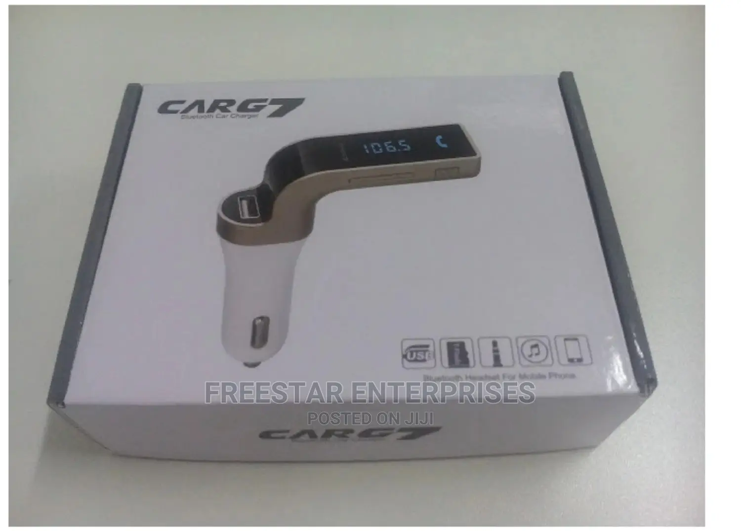 Carg7 Car MP3 Player, Car FM MP3 Audio Transmitter