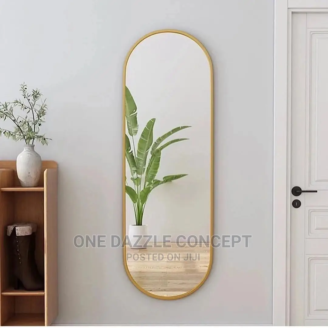 Full Frame Gold Mirror