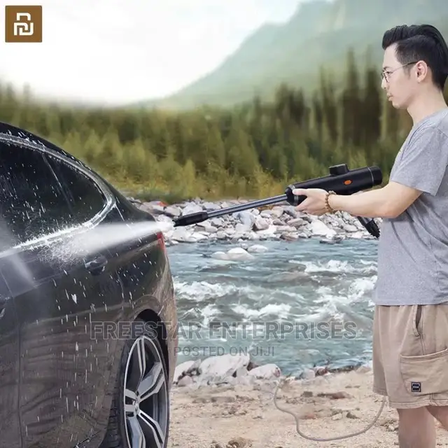 BASEUS Dual Power Portable Electric Car Wash Spray Nozzle