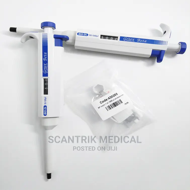 Four-Digit Display 10-100ul Pipette