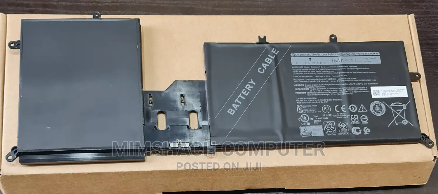 Dell Alienware M15 M17 R2 P87F Alw15m-D4736w Battery(Y9M6F)