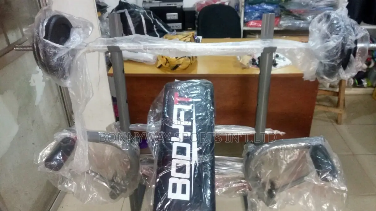 Complete Set Weight Lifting Bench With 50kg Weight