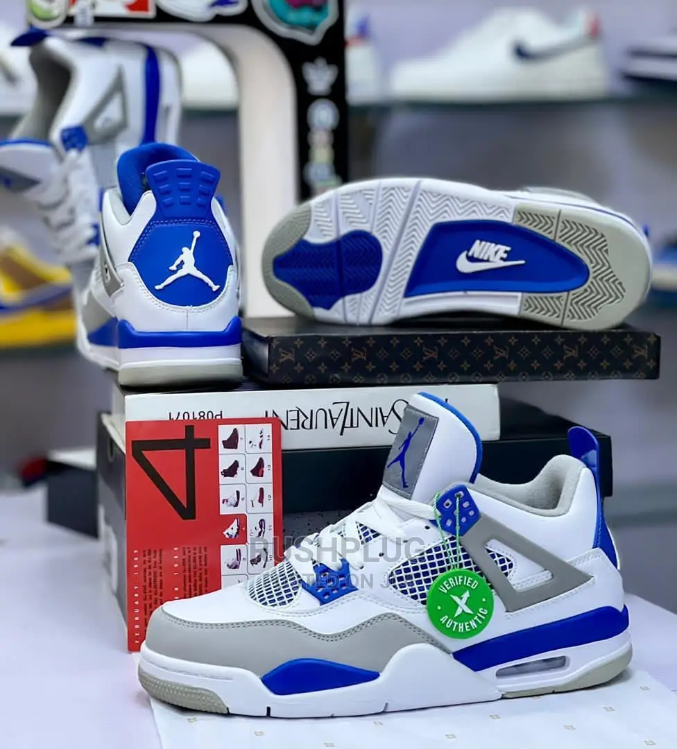 Air Jordan IV Retro ‘ Military Blue ‘*