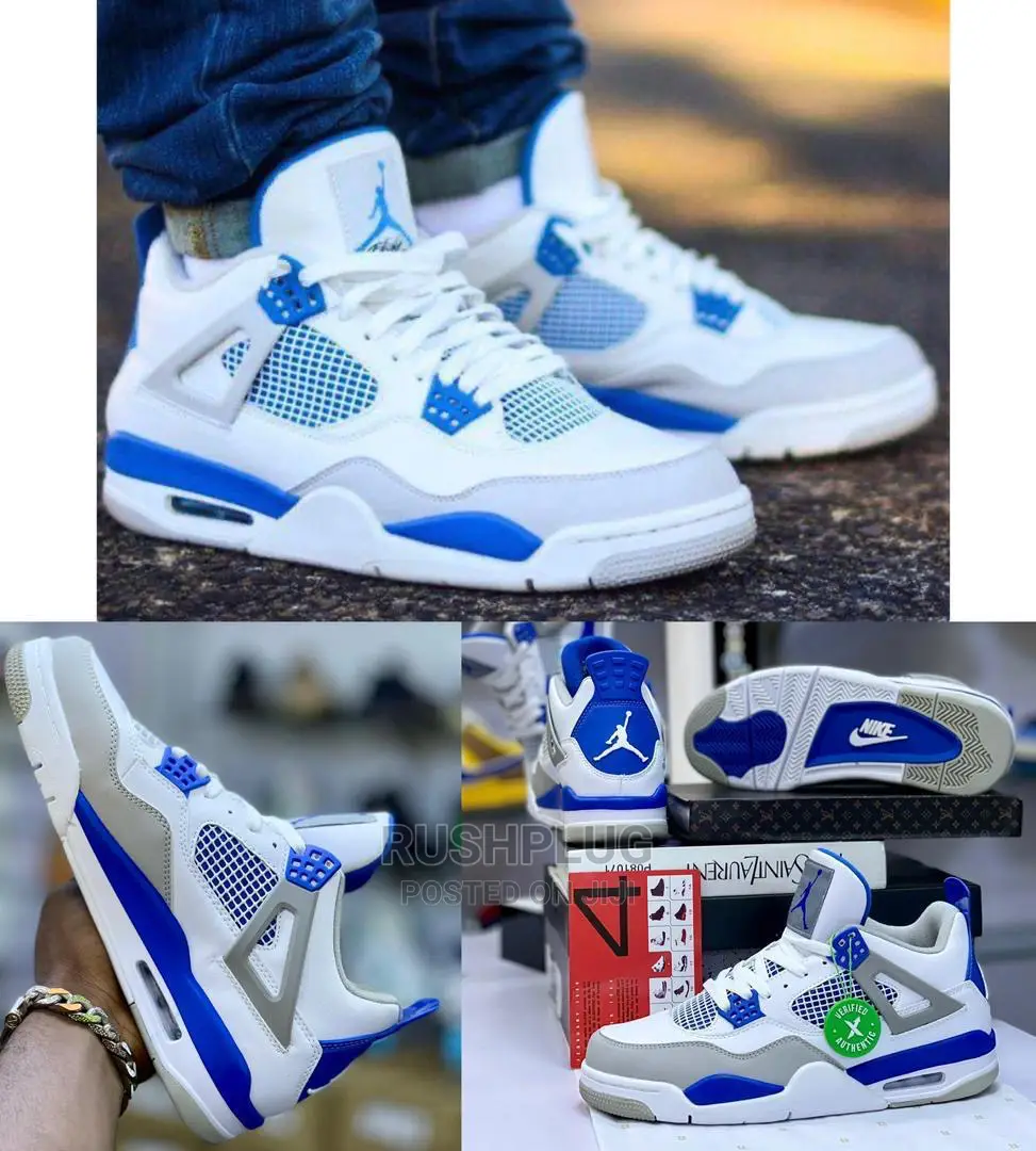 Air Jordan IV Retro ‘ Military Blue ‘*