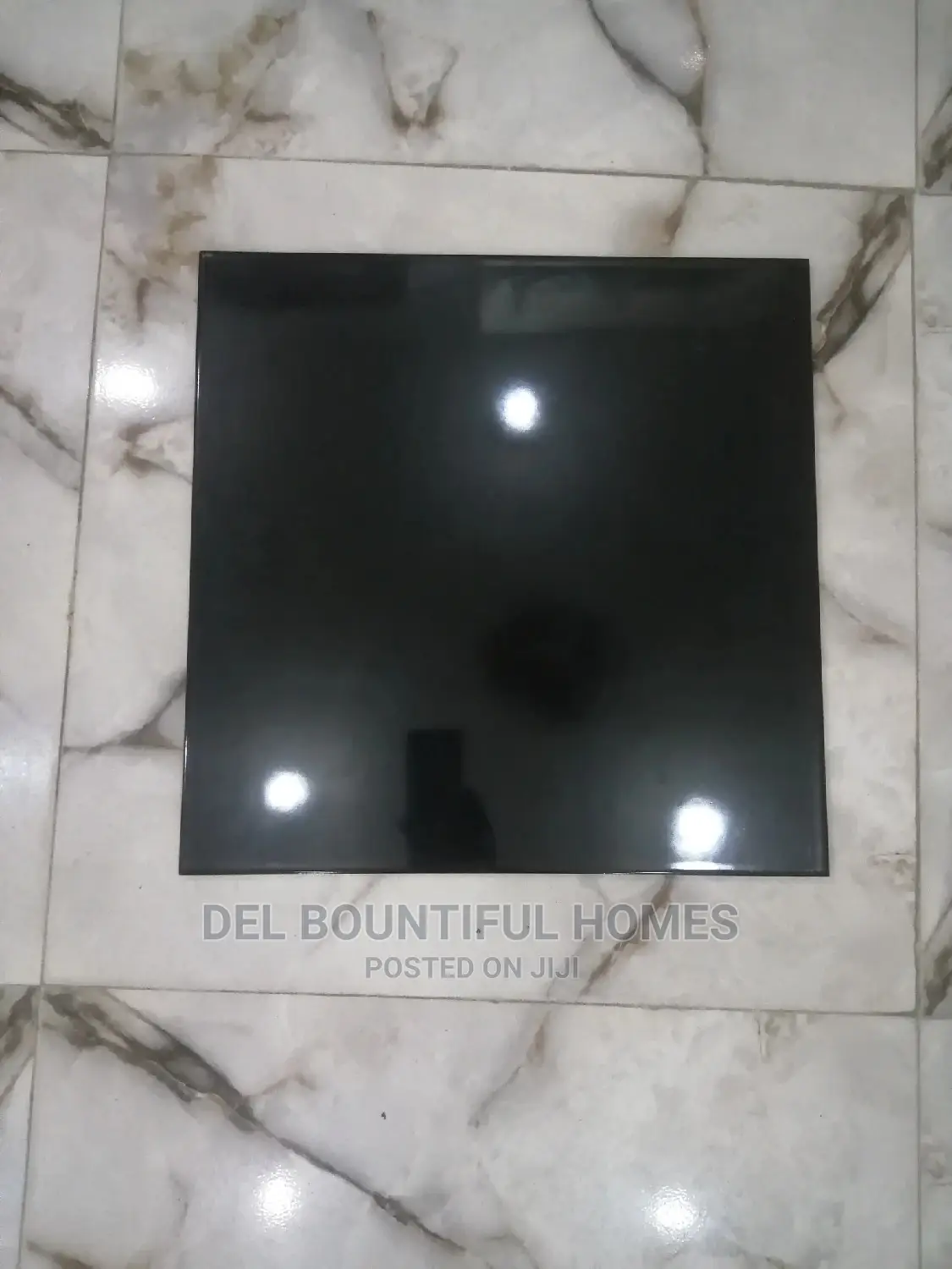 45x45 Spanish Floor Tiles Black Polished