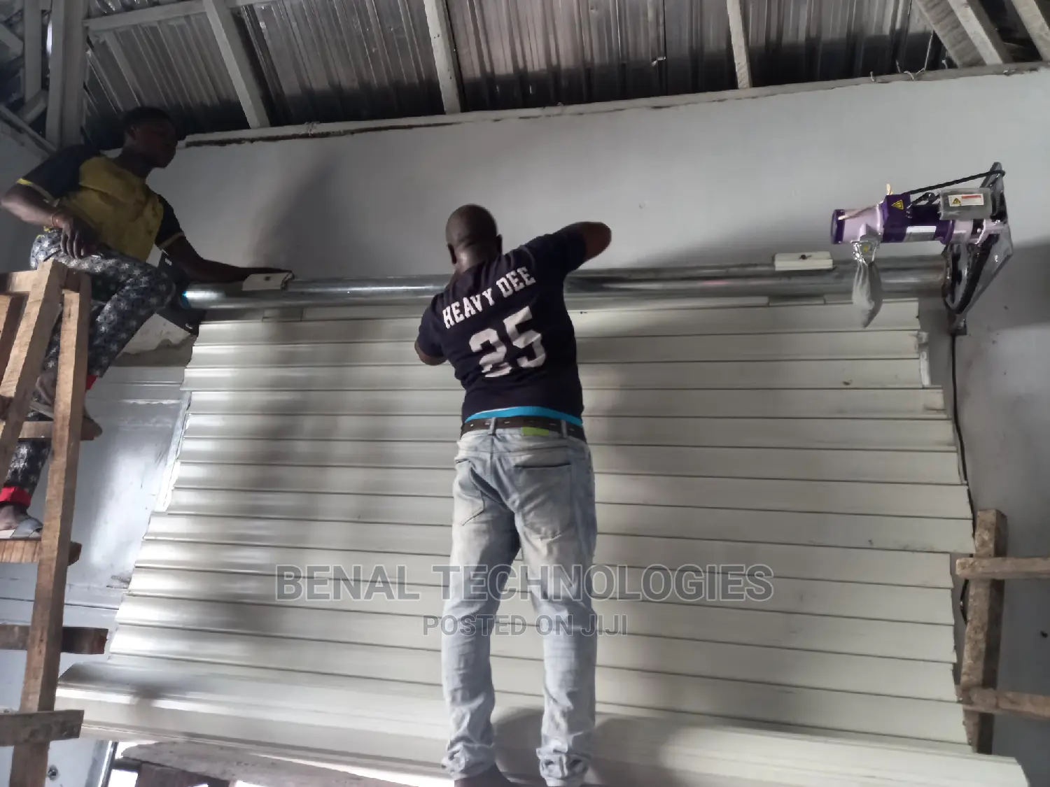 Garage Doors And Gates. Roller Shutter Installation