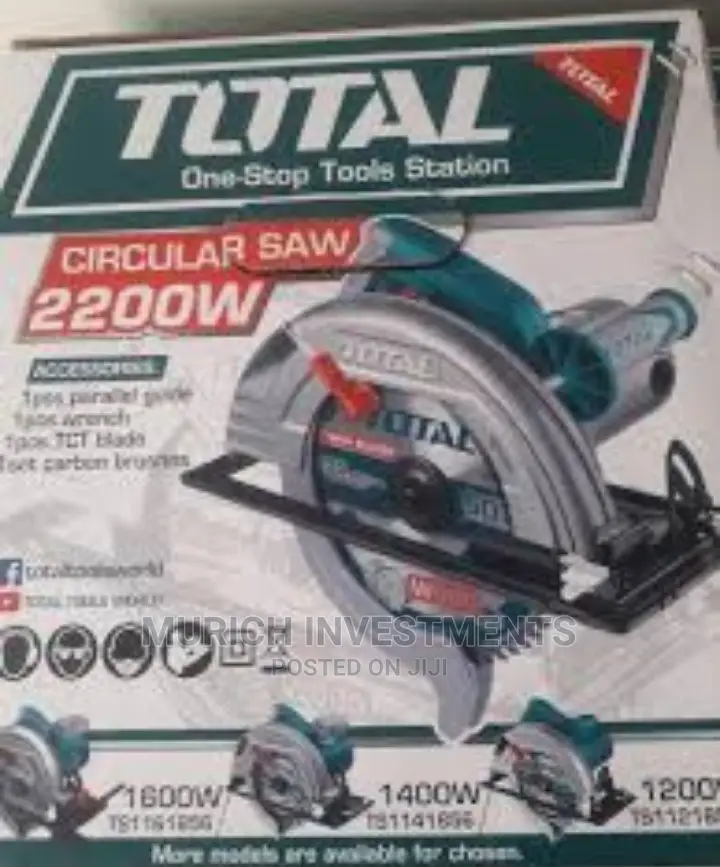 Total Industrial Circular Saw Machine 2200w