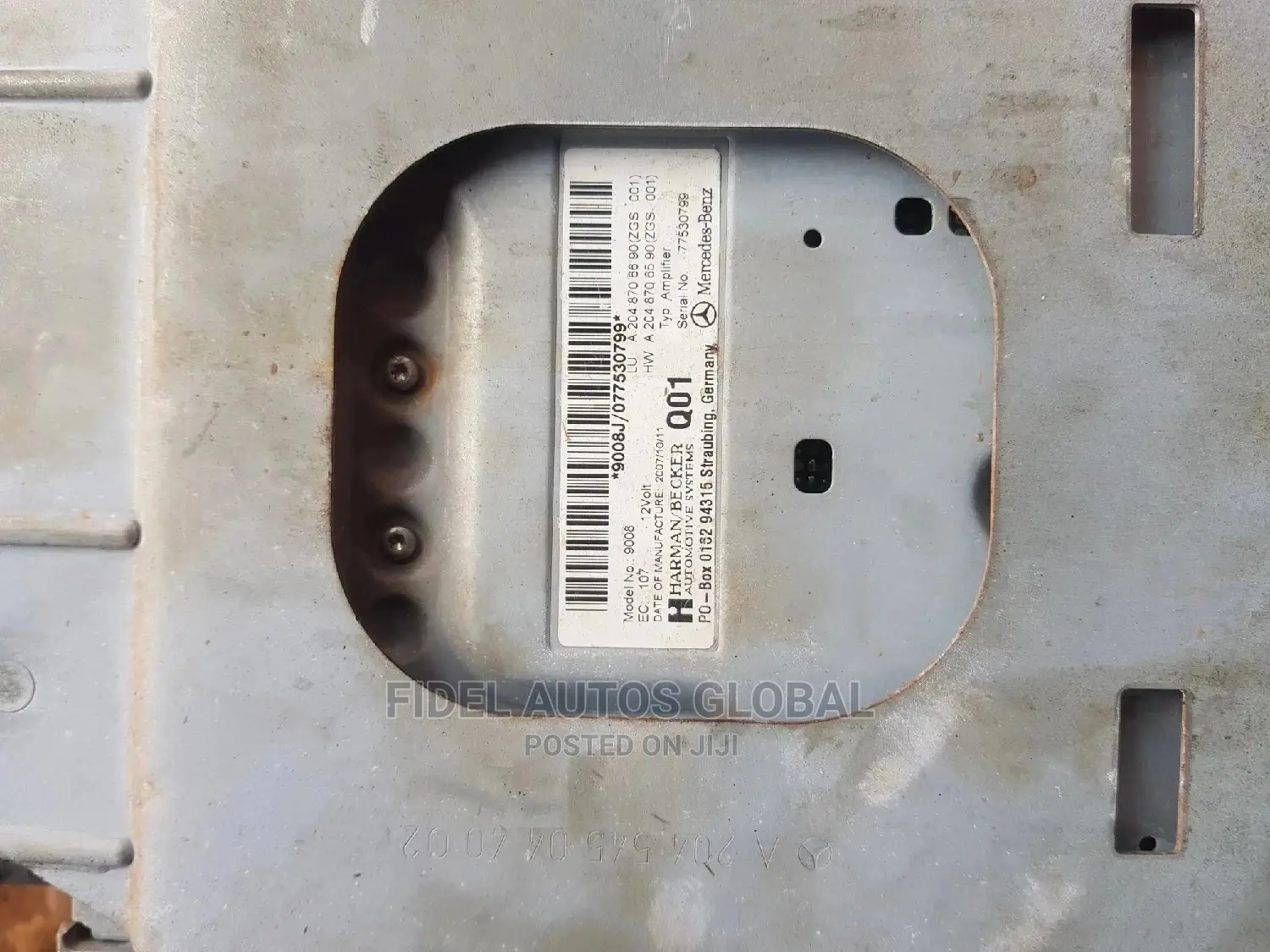 Mercedes W204 C300 Radio Amplifier Amp Harman Becker