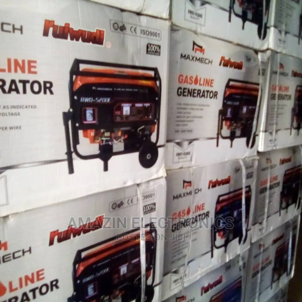 Maxmech 5200kva Kick and Start Gasoline Generator