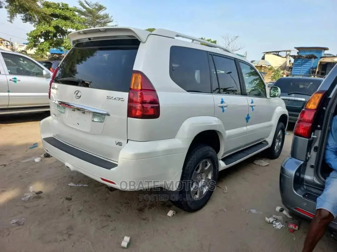 Lexus GX 470 Sport Utility 2006 White