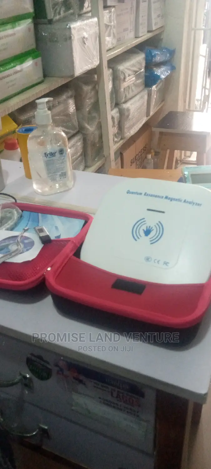 Quantum Resonance Magnetic Analyzer