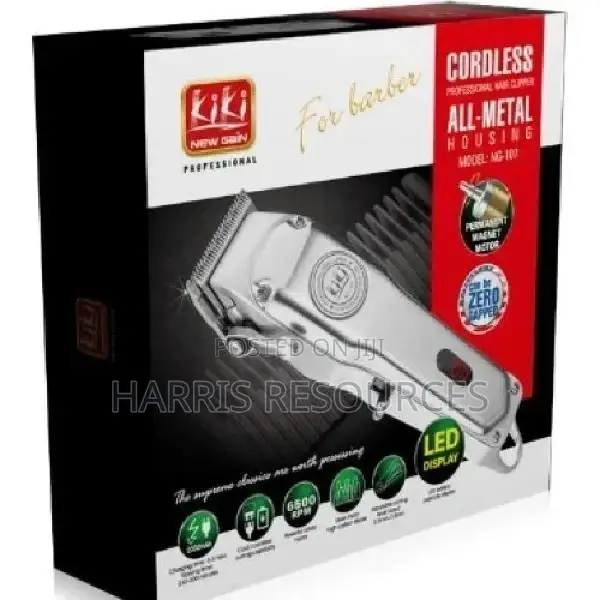 Kiki Newgain Stainless Steel Rechargeable Cordless Cliper 888
