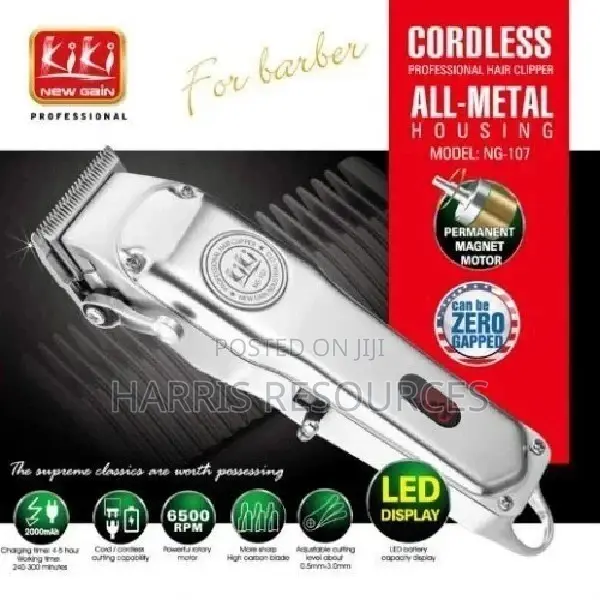 Kiki Newgain Stainless Steel Rechargeable Cordless Cliper 888