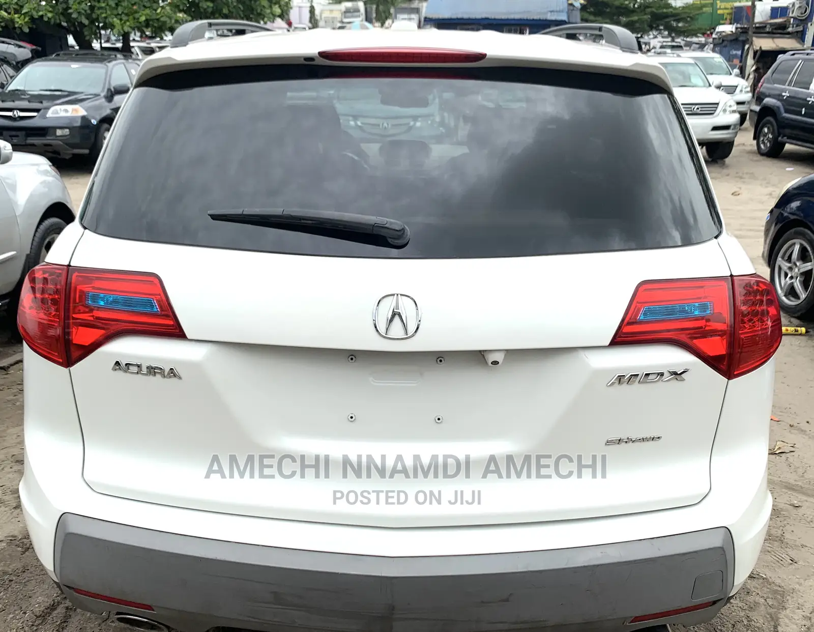 Acura MDX Technology Package AWD (3.7L 6cyl 5A) 2009 White