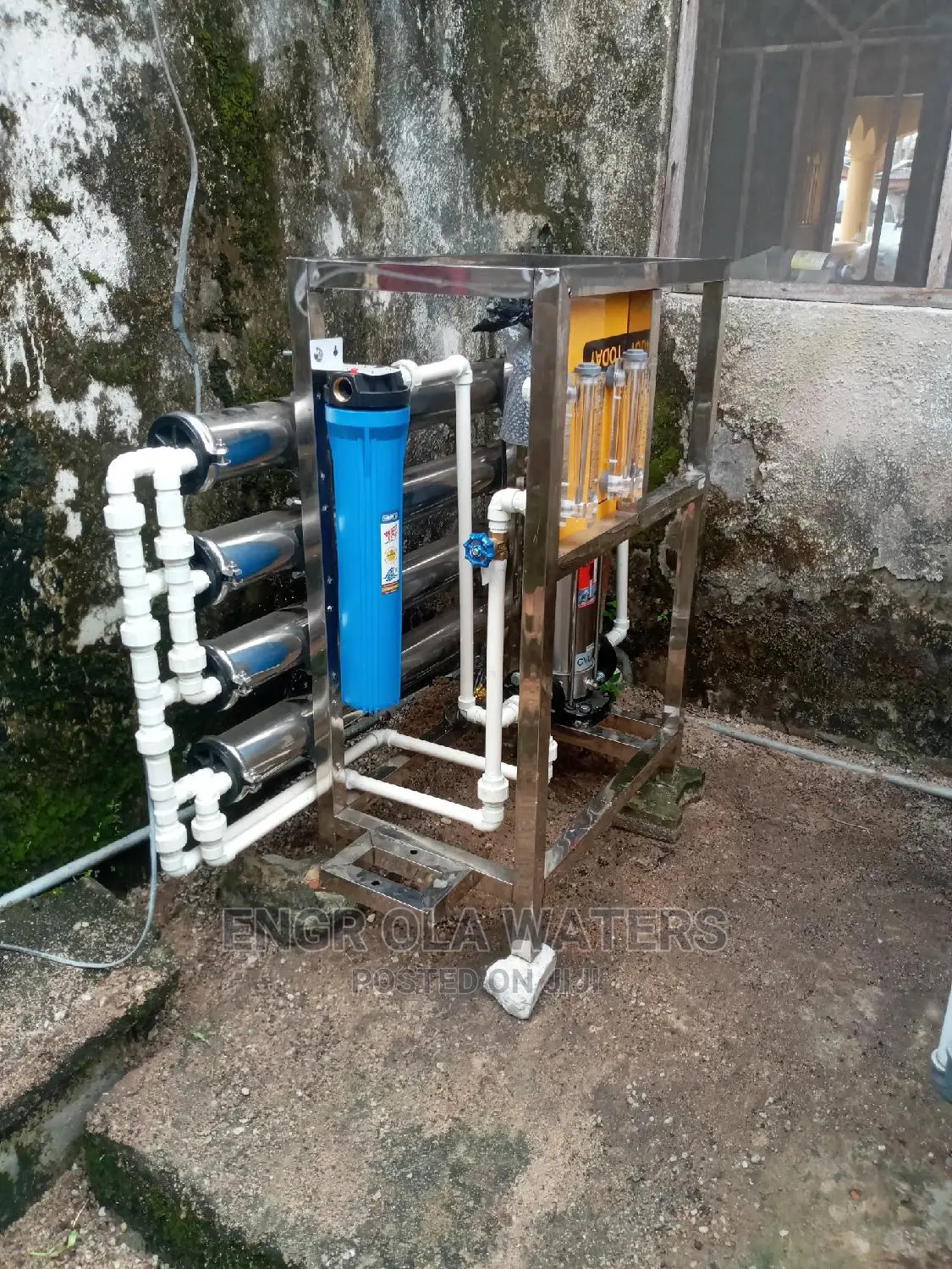 1000 Litres Per Hour Tank Reverse Osmosis Machine R O Water