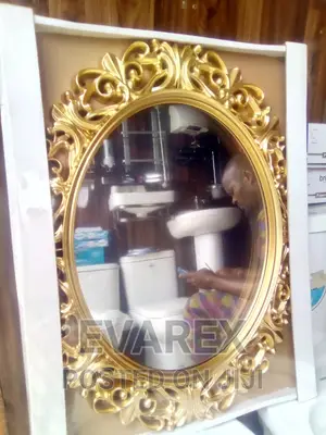 Turkey Made, Gold Fancy Mirror