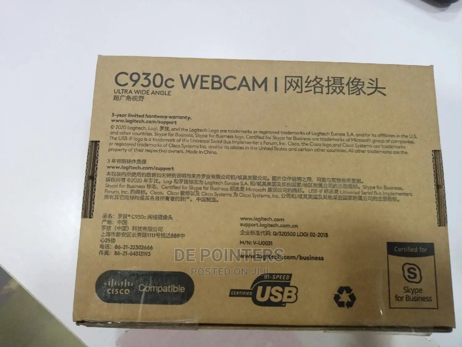 C930c Logitech Webcam