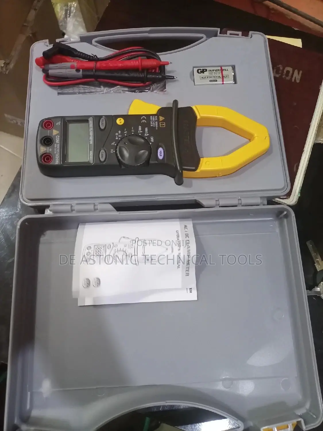Mastech AC/DC Digital Clamp Meter