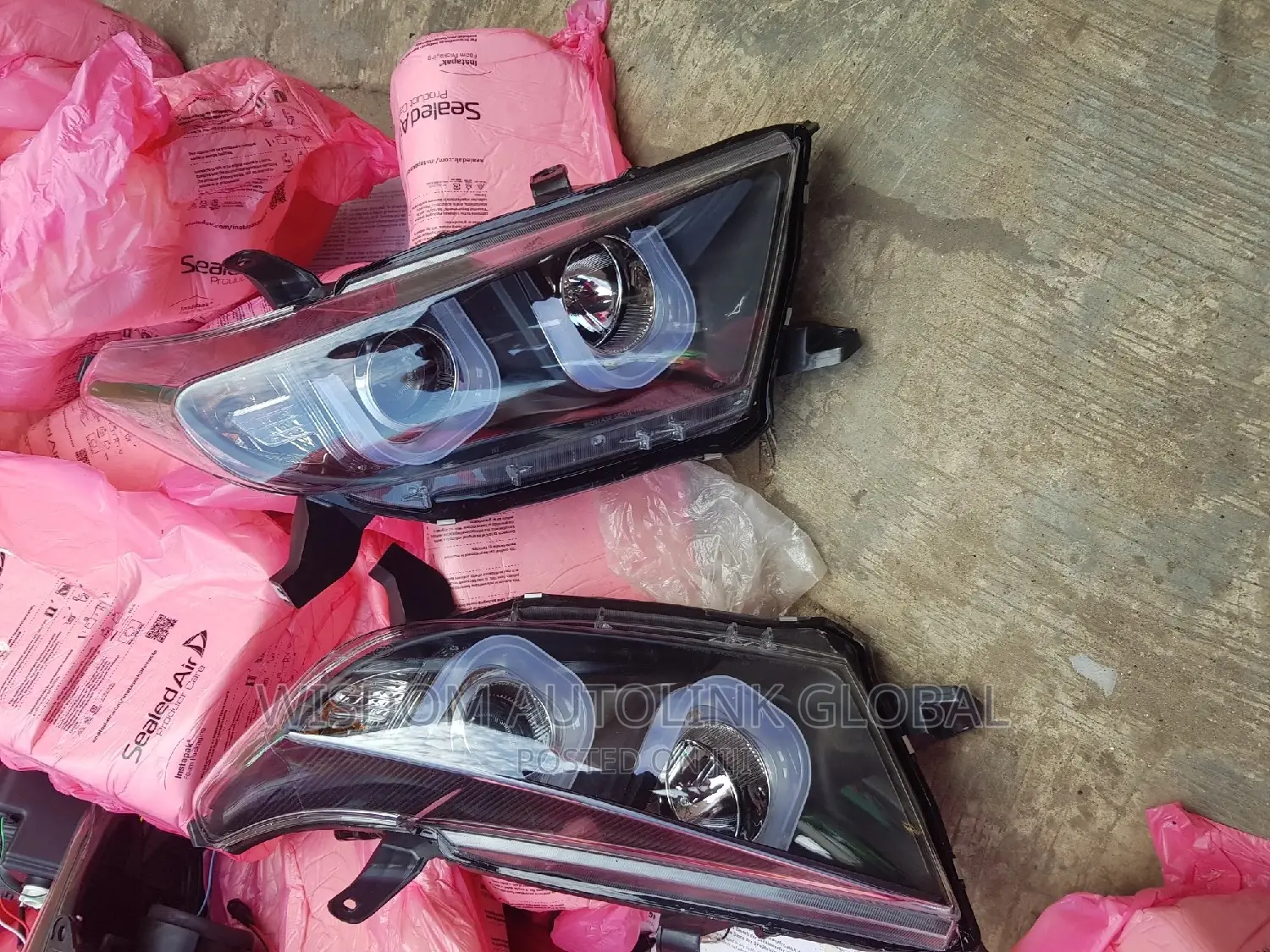 Headlights for Toyota Highlander 2012-2014 Sports Edition