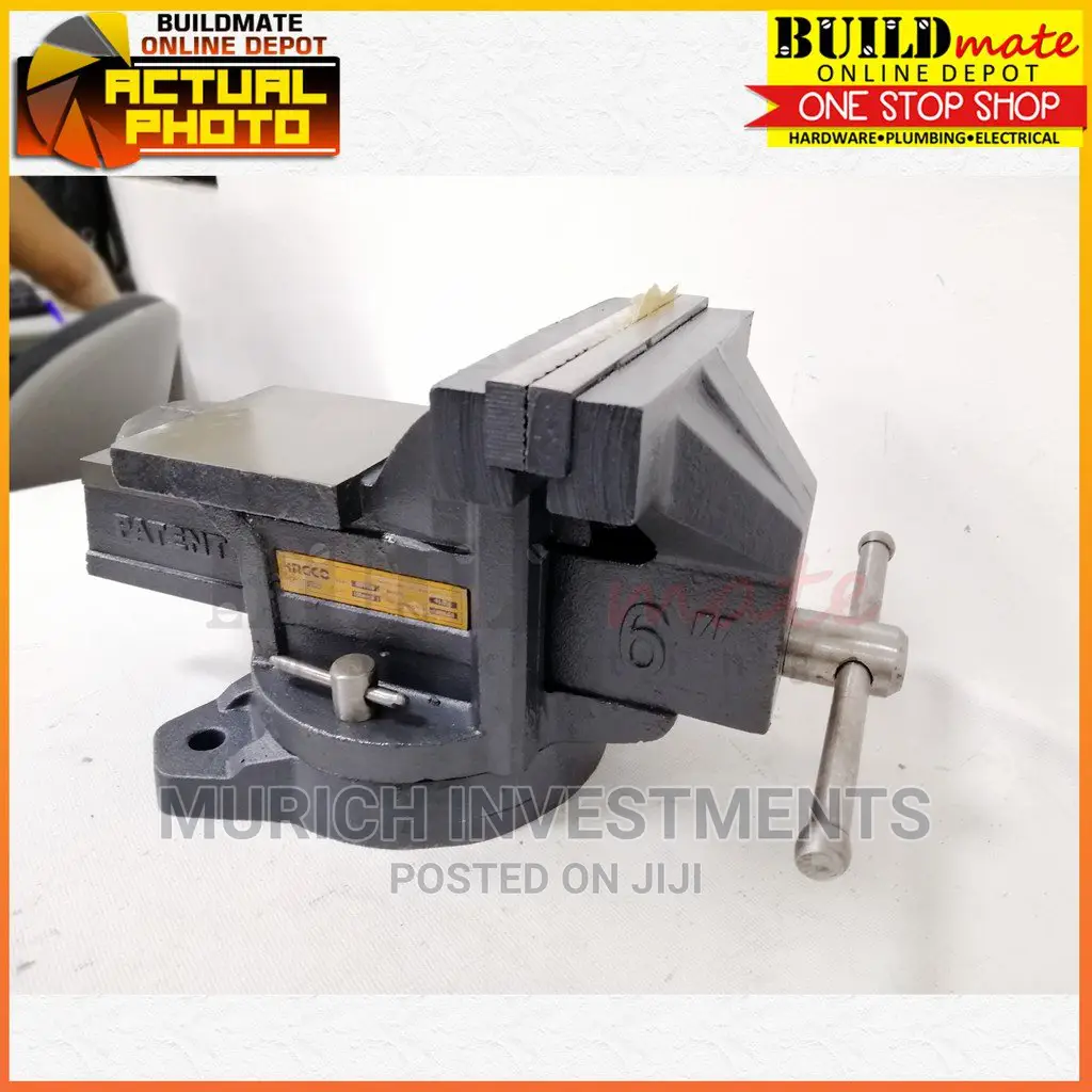Bench Vise 6" With Anvil HBV086