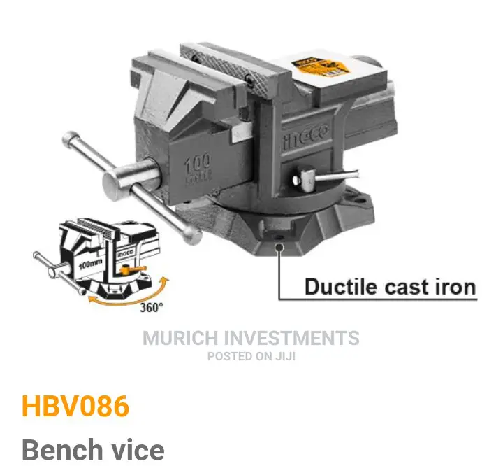 Bench Vise 6" With Anvil HBV086