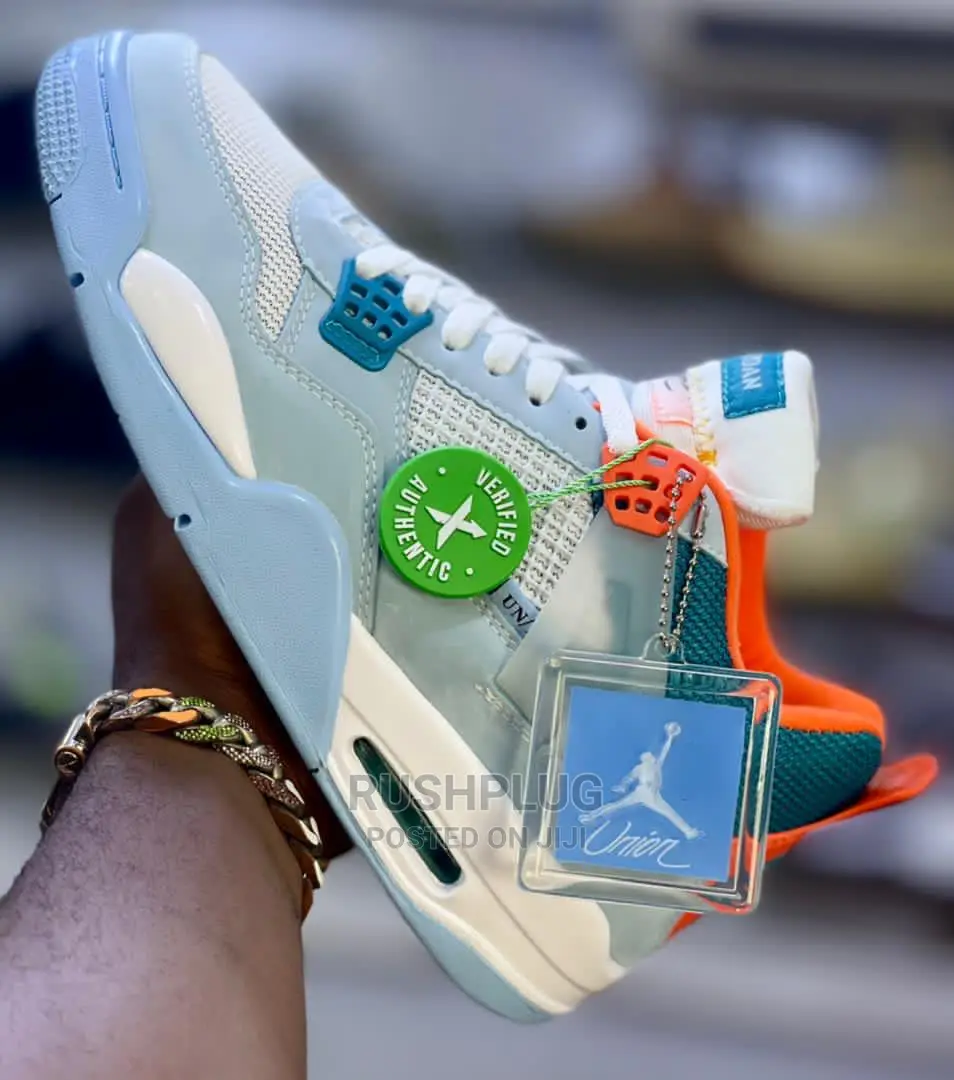 Air Jordan Iv Retro Union La ‘ Blue Tuesday ‘*