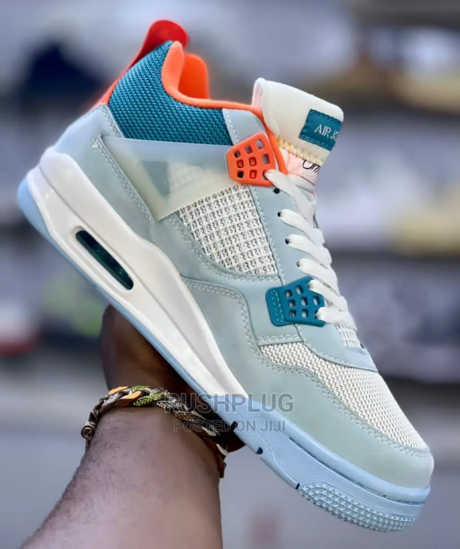 Air Jordan Iv Retro Union La ‘ Blue Tuesday ‘*