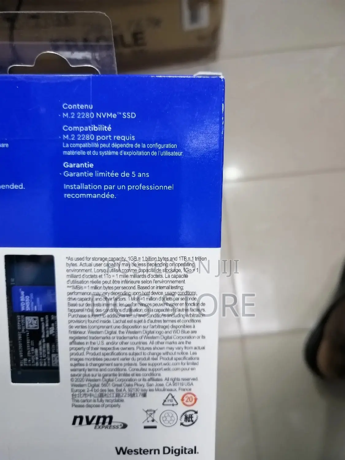 Wd Blue 2tb Sn550 Nvme SSD
