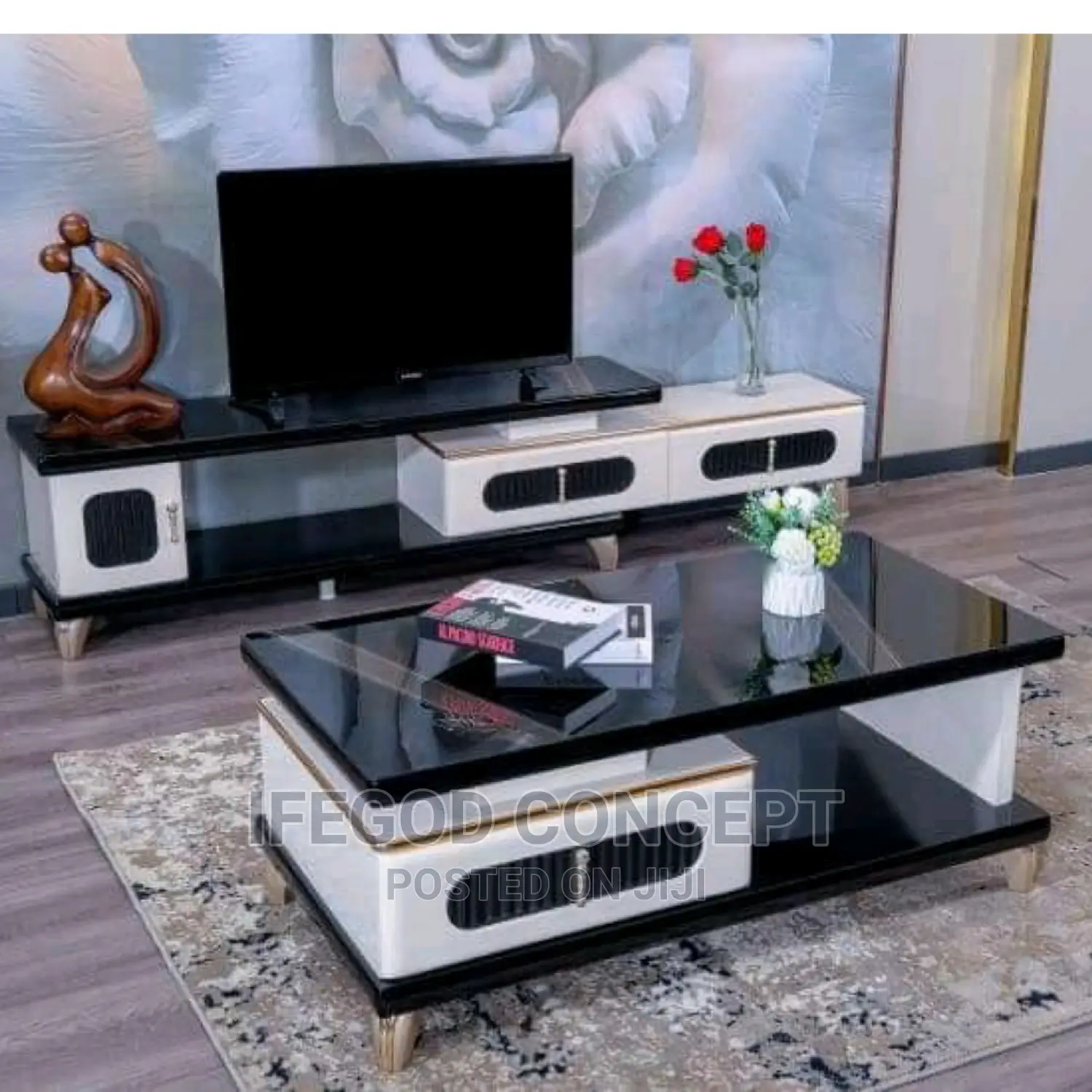 Tv Stand With Center Table