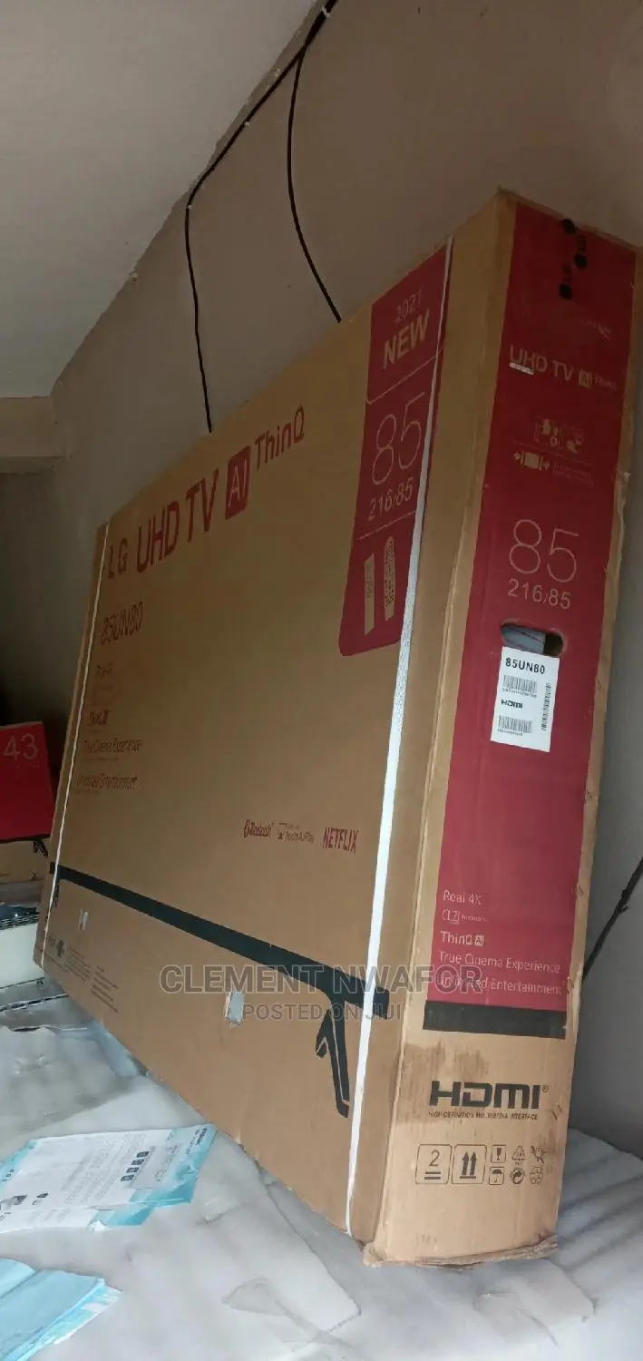 85" Brand New LG Television