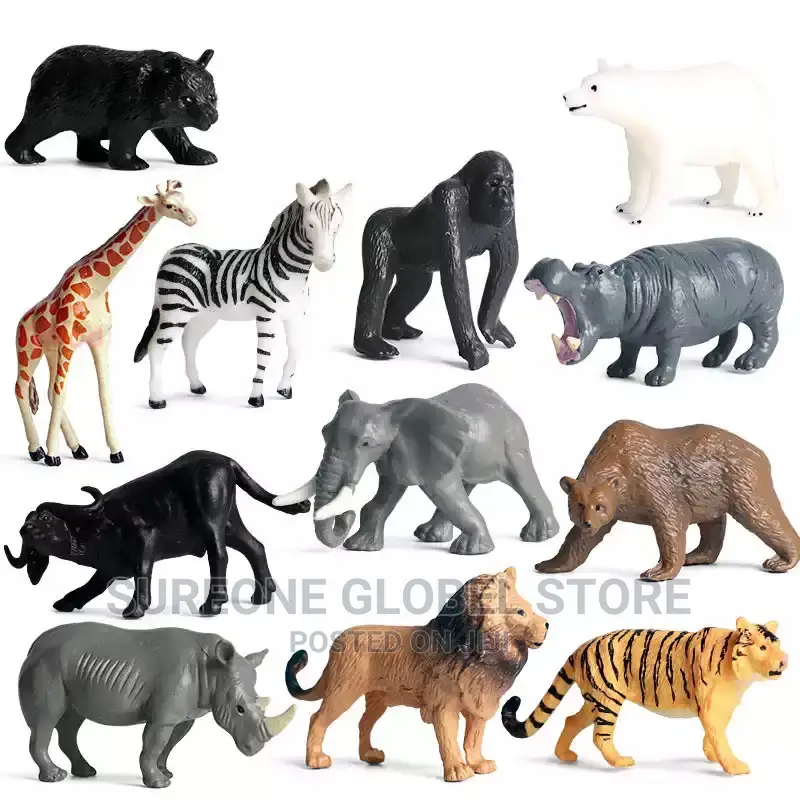 Wild Animal Model Toy Mini Animal