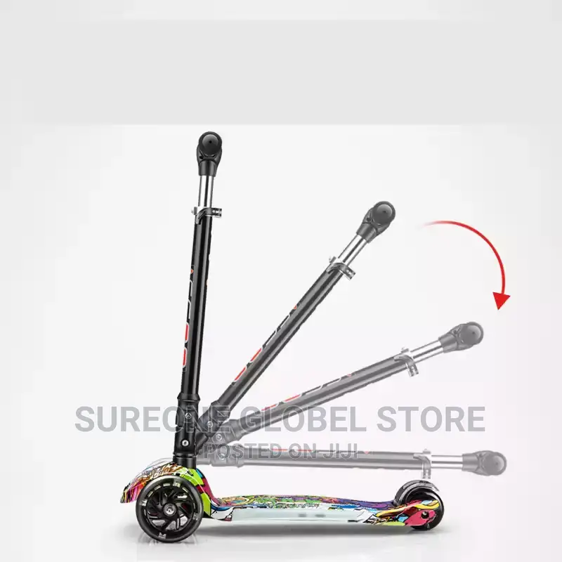 Scooter 2-16y Height Adjustable Foldable