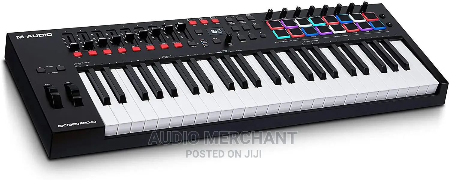 M-audio Oxygen Pro 49 – 49 Key Usb Midi Keyboard
