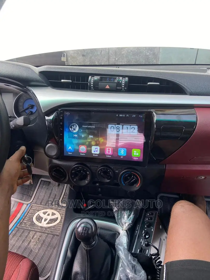 Toyota Hilux 2018 Android System With Maps